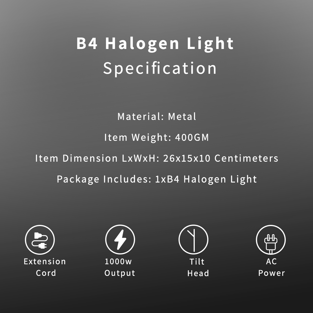 B4 Halogen Light