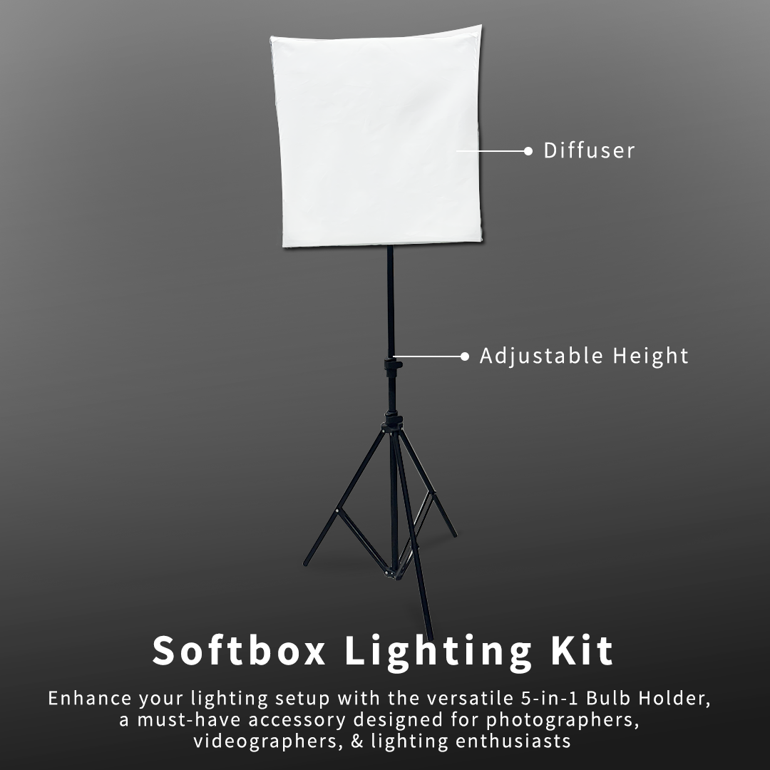 Professional Softbox Lighting Kit