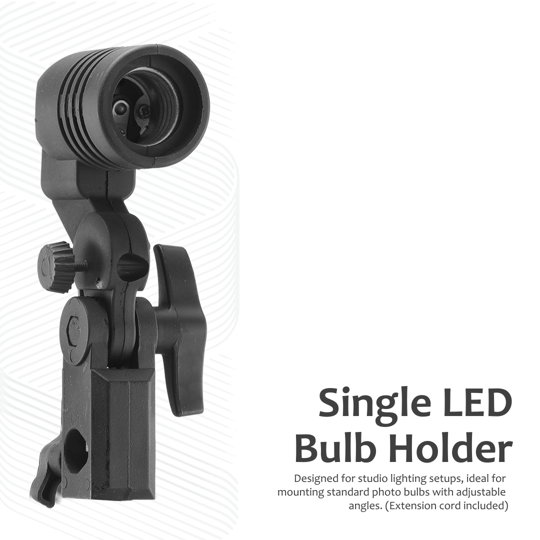 Single LED Bulb Holder