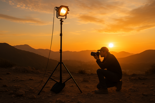 Mastering Outdoor Shoots with the PhotoVision Pro Light Stand