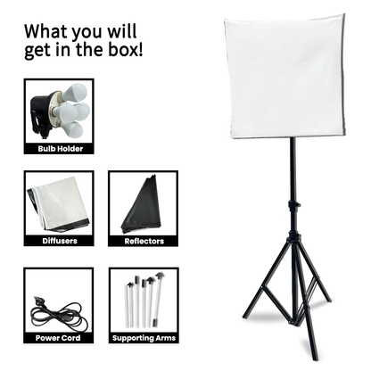 Professional Softbox Lighting Kit