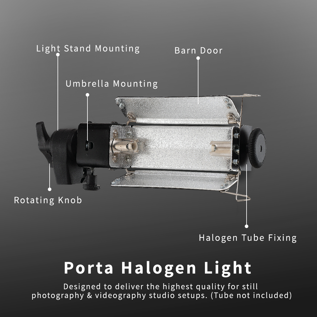 Porta Halogen Light