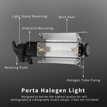 Porta Halogen Light