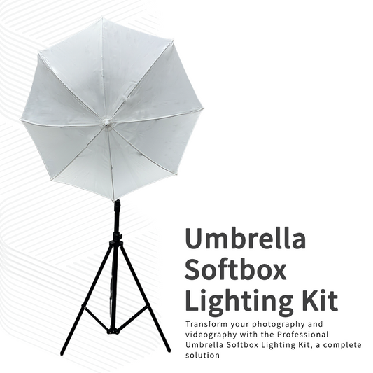 Professional Umbrella Softbox Lighting Kit